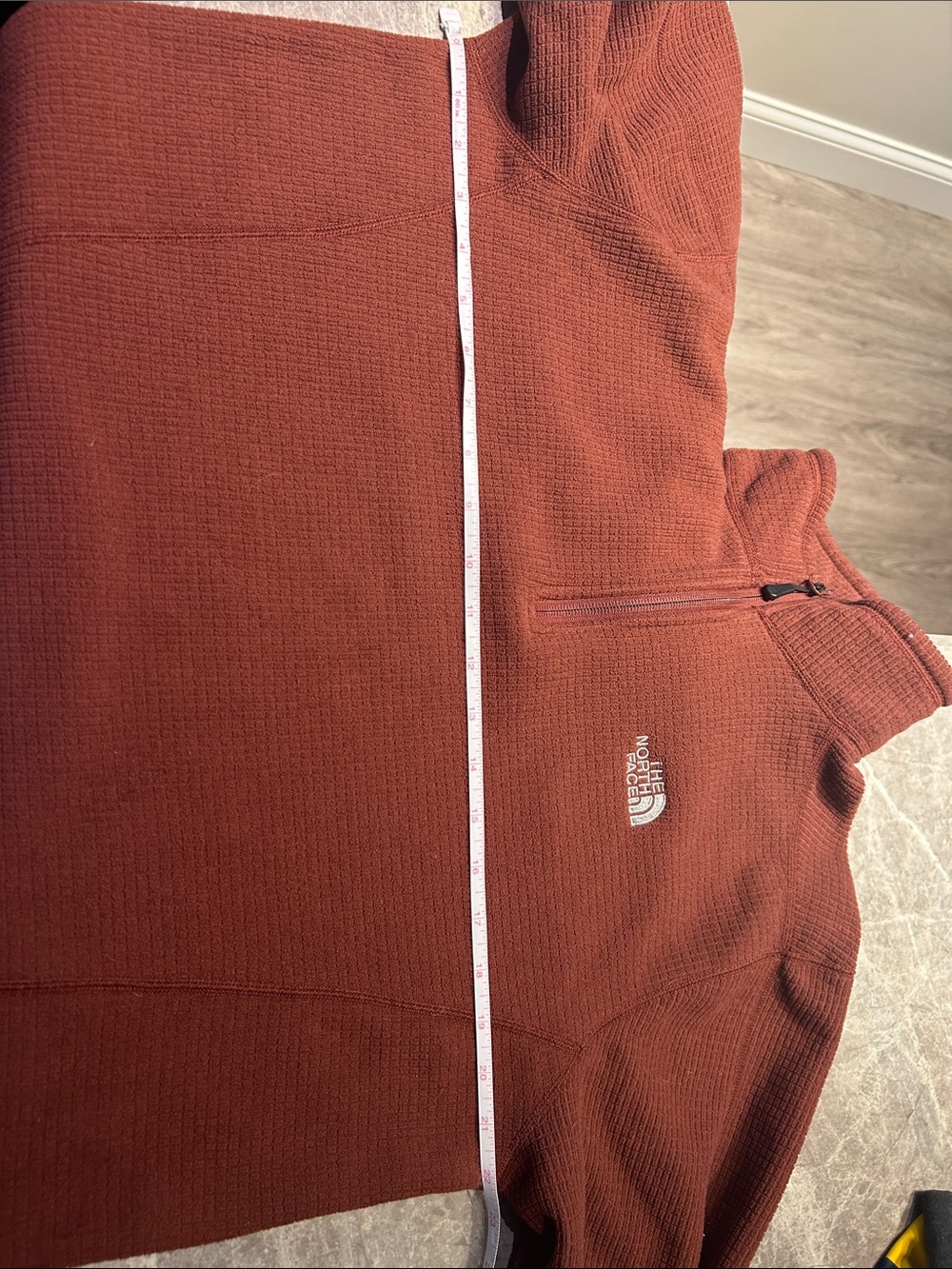 The North Face Half-Zip Fleece Jacket - Terracotta Medium - Picture 6 of 6